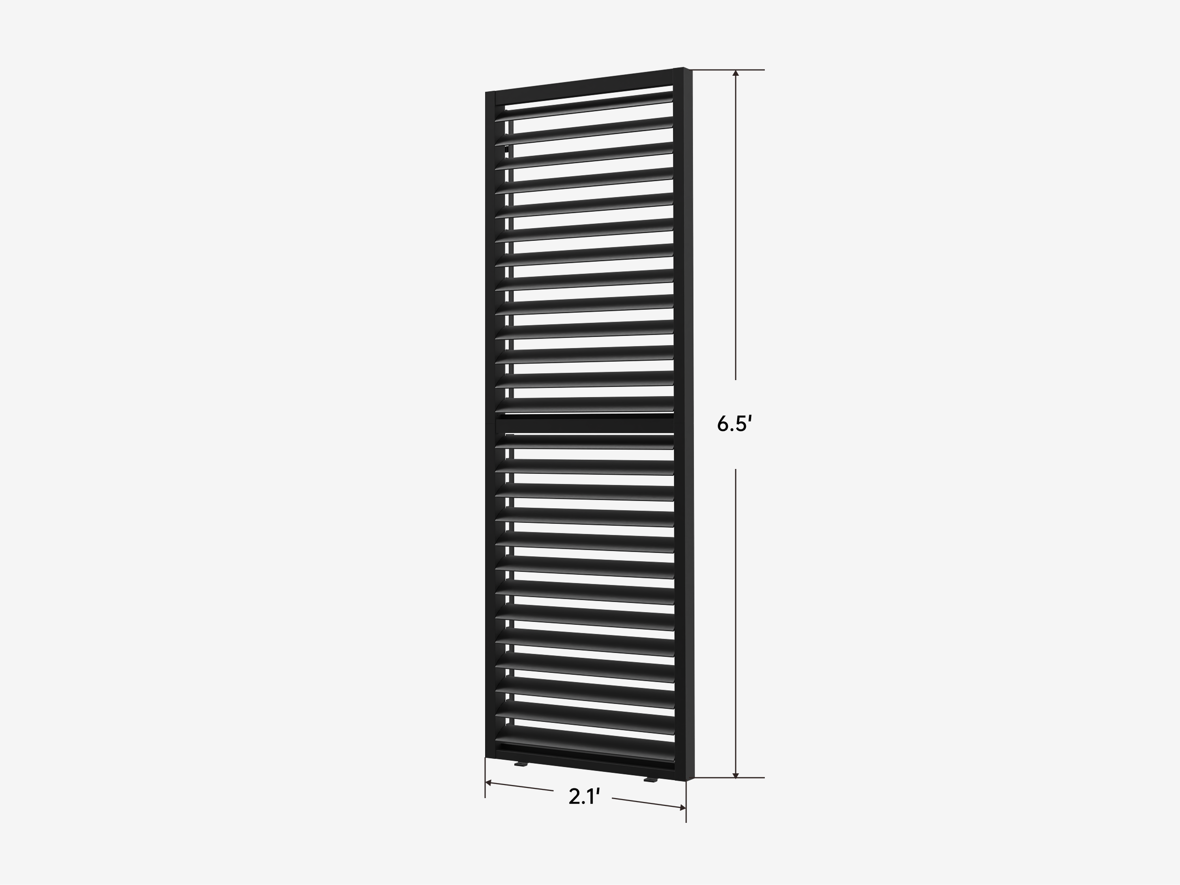 Aluminum Slat Walls for NestGrill - LuxPatio