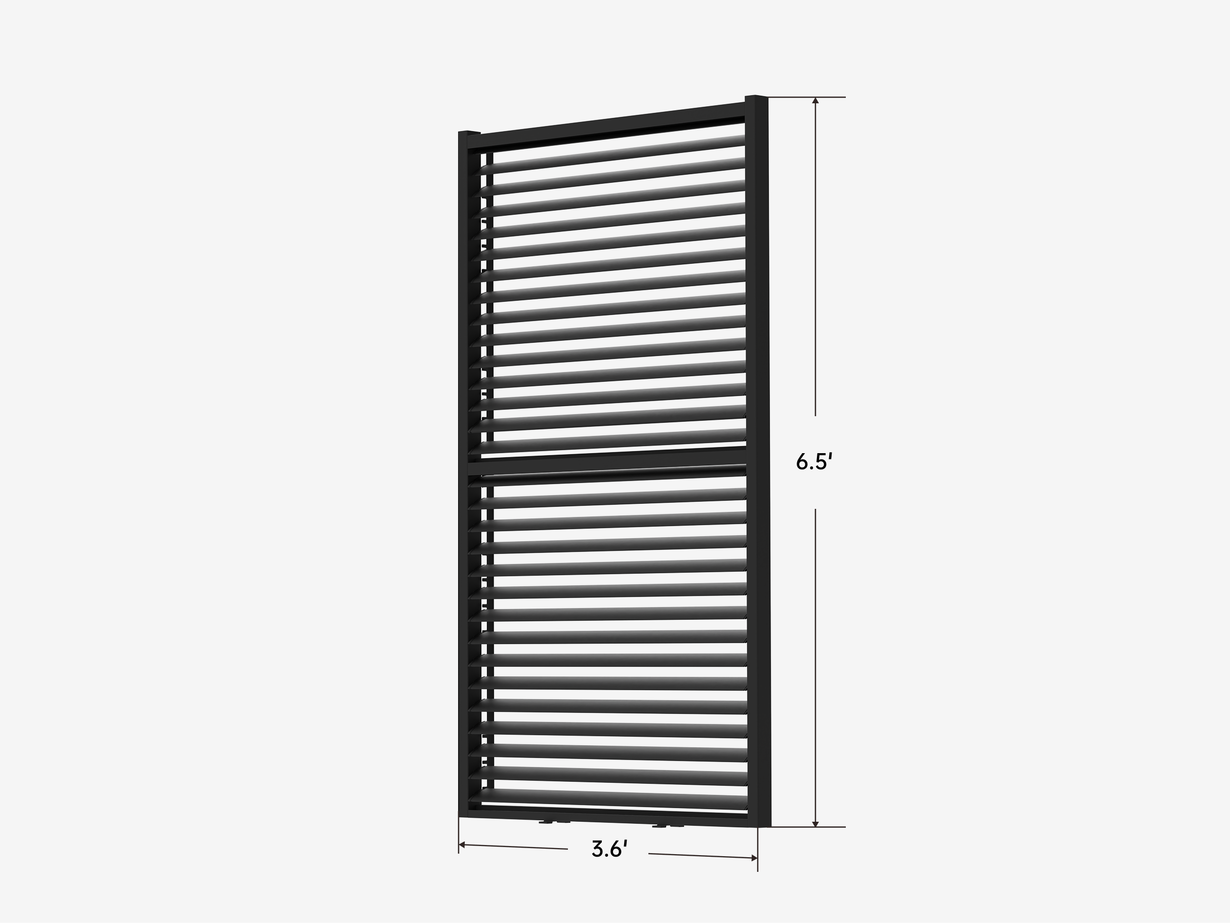 Aluminum Slat Walls for NestGrill - LuxPatio