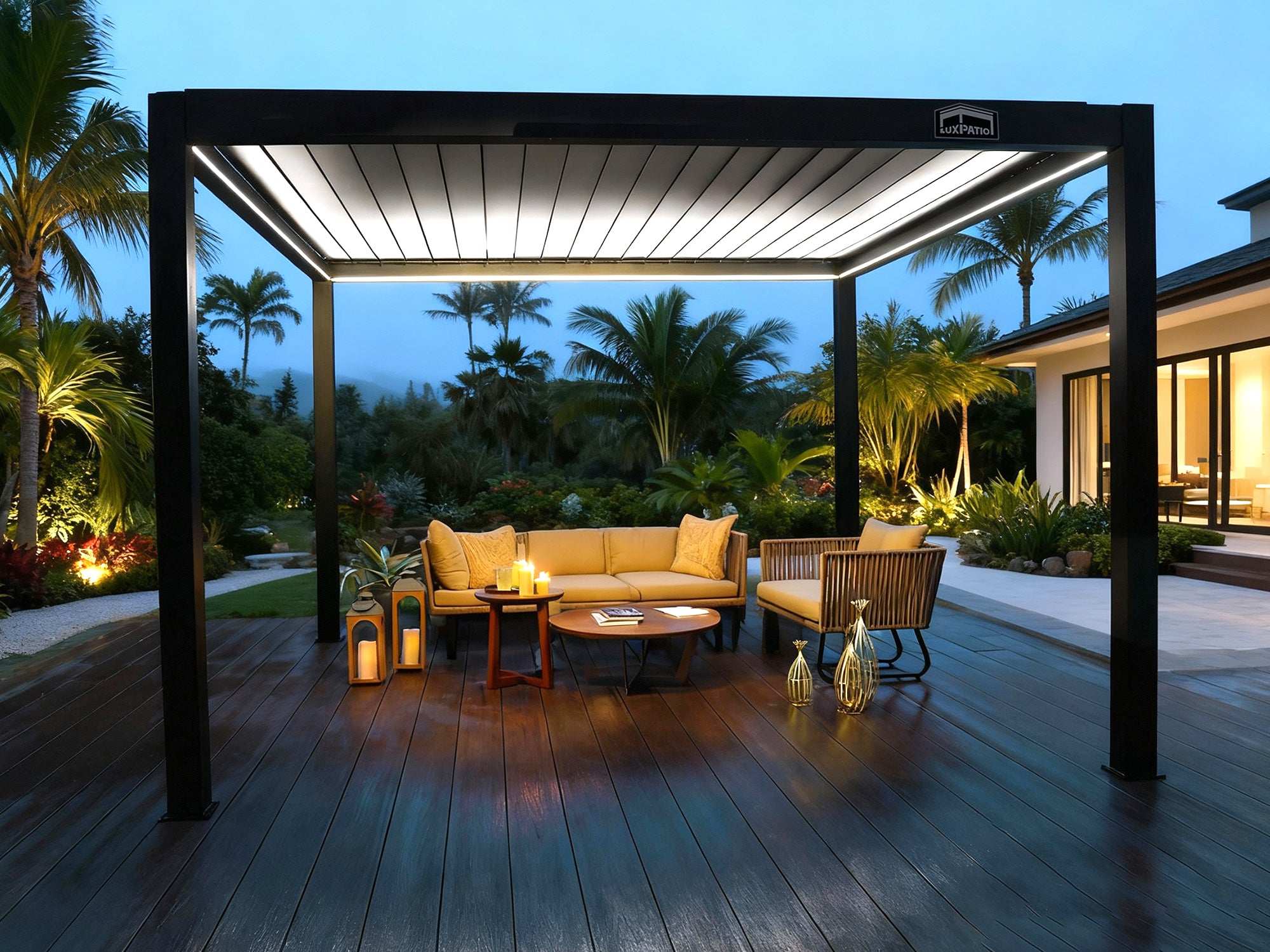 Aluminum Louvered Pergola