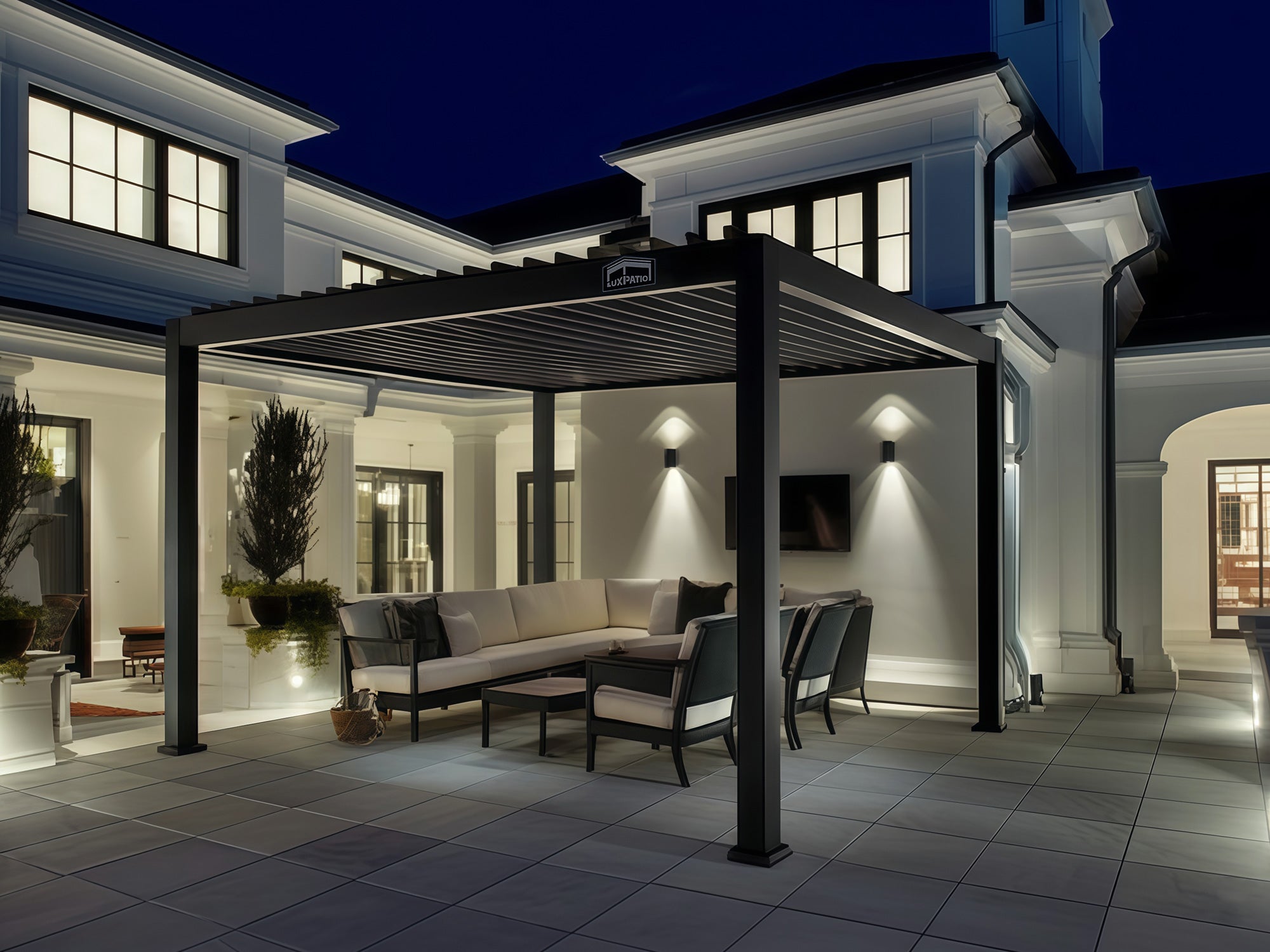 Aluminum Louvered Pergola