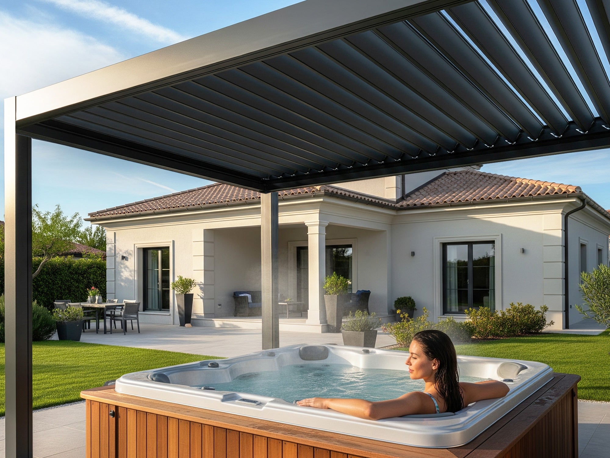 Aluminum Louvered Pergola