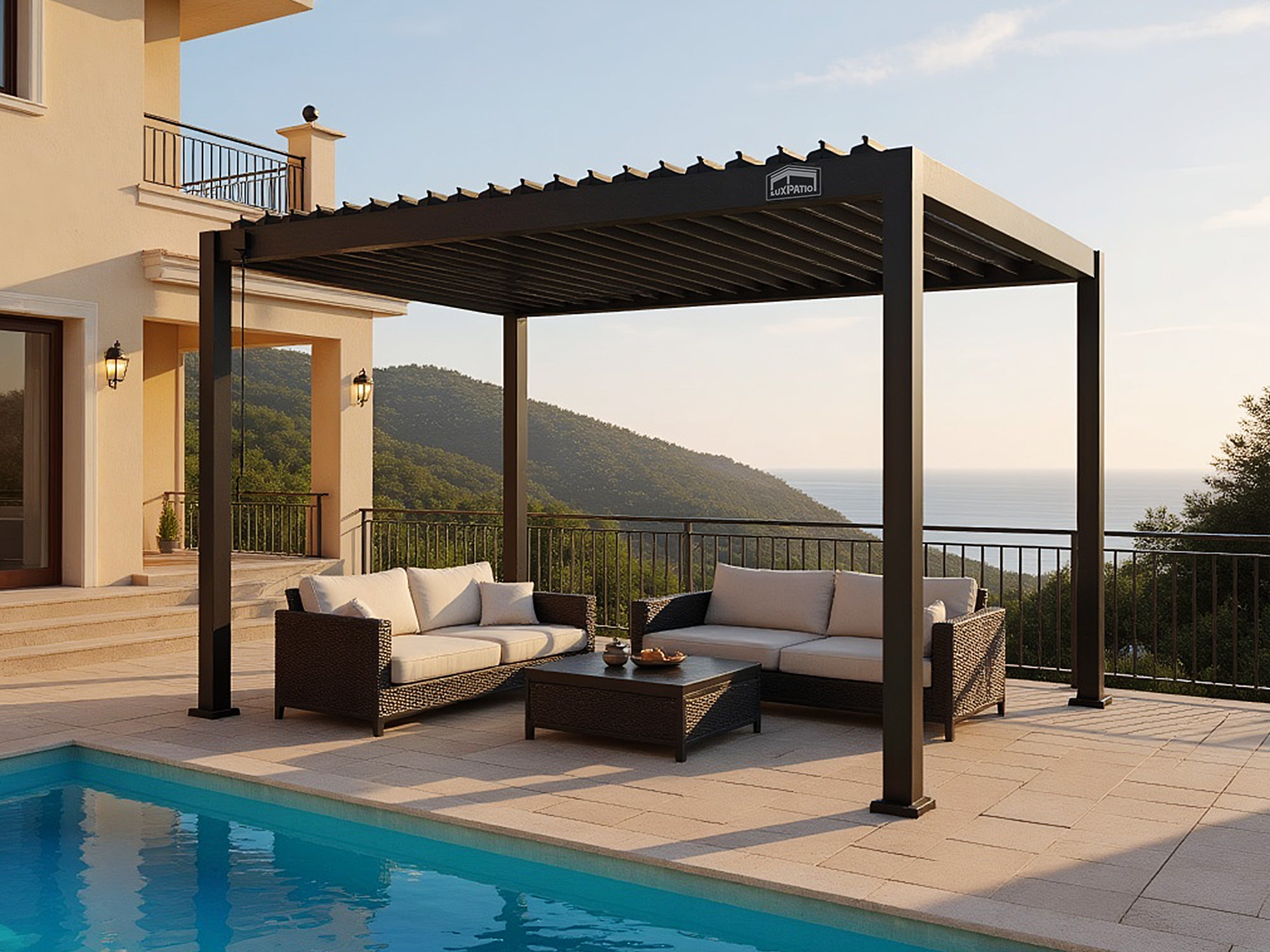 Aluminum Louvered Pergola