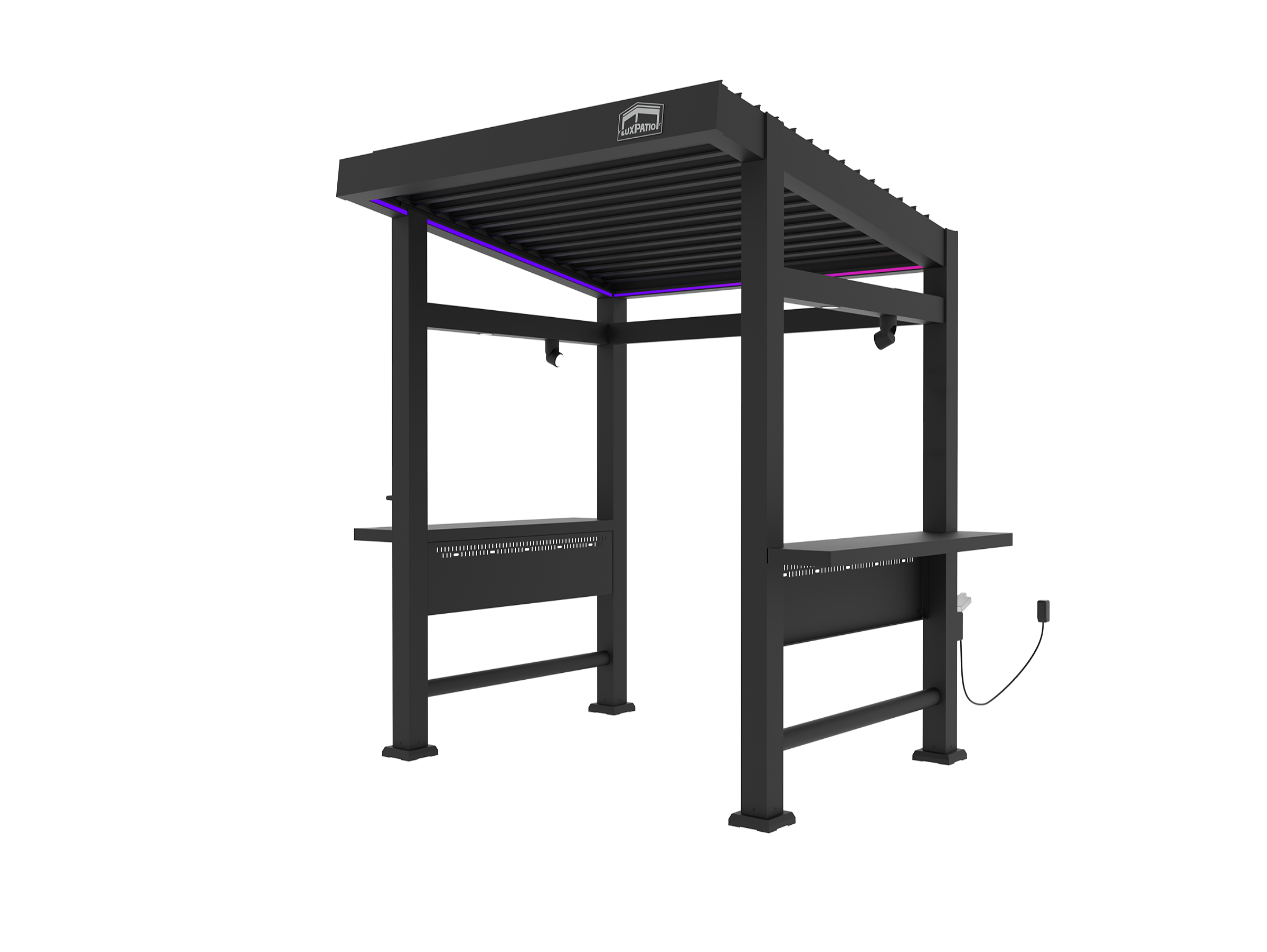 Grill Louvered Pergola Pro