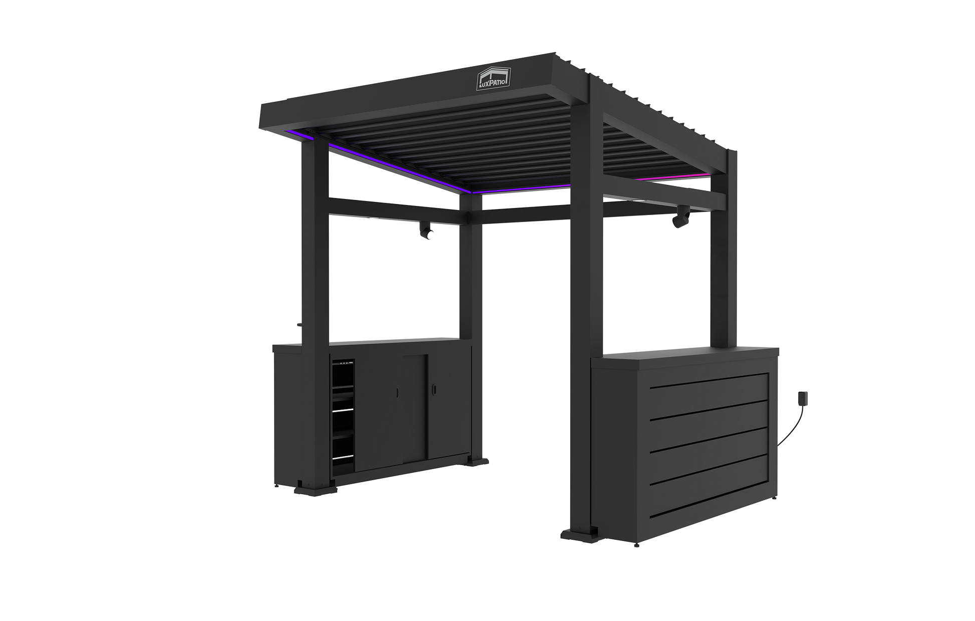 Grill Louvered Pergola Pro