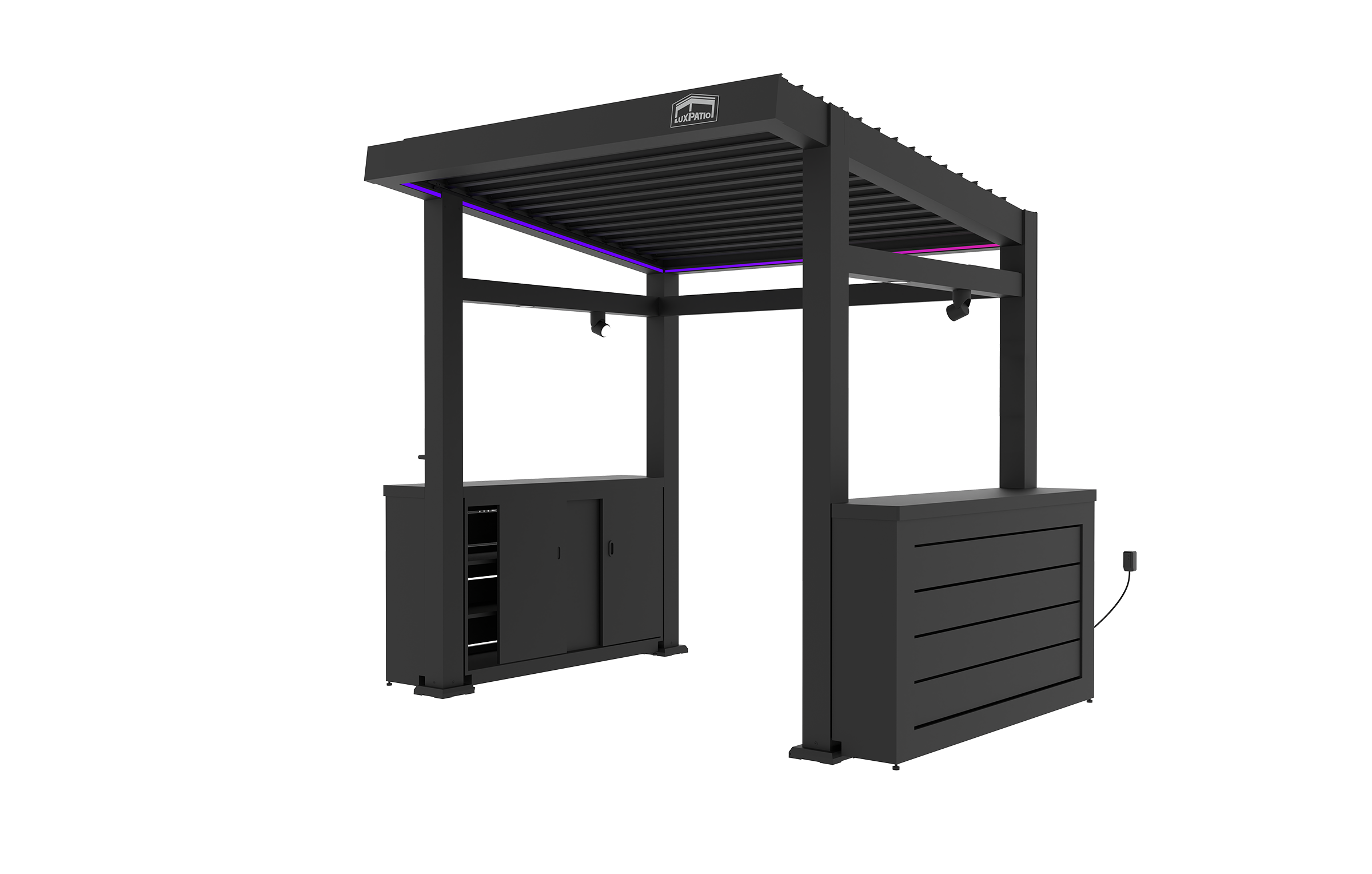 Grill Louvered Pergola Pro