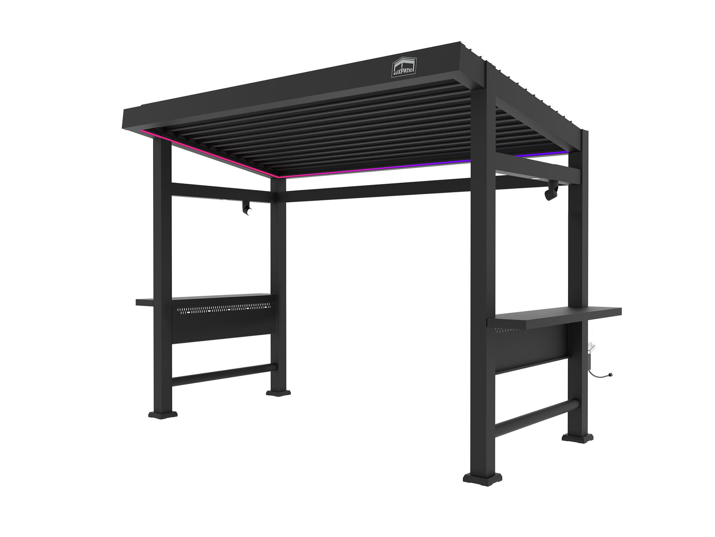Grill Louvered Pergola Pro