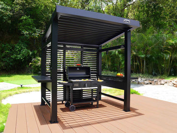 Grill Louvered Pergola Pro